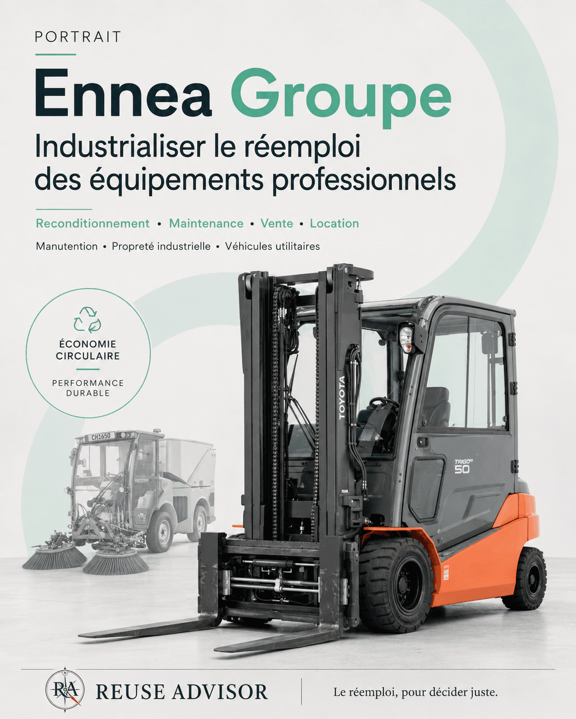 Ennea Groupe : industrialiser le réemploi des équipements professionnels
